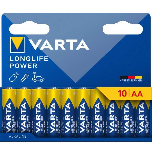VARTA Longlife Power alkalna baterija LR6 10/1 N