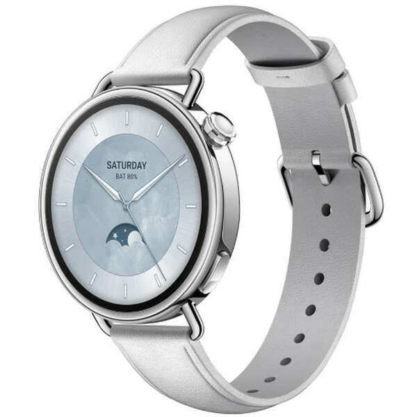 XIAOMI Watch S4 41mm Leather Strap White