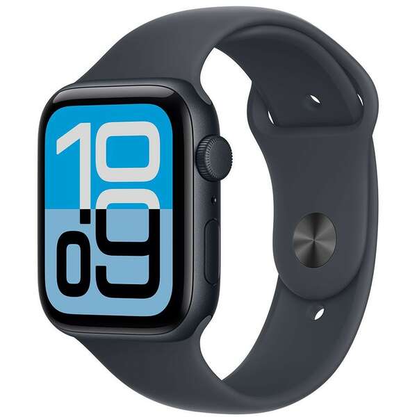 APPLE Watch SE 3 Cellular 44mm Midnight Aluminium Case with Midnight Sport Band - S/M meph4rk/a