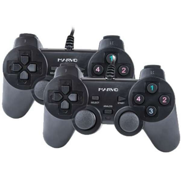 MARVO  GAMEPAD GT-007 DUAL SHOCK 