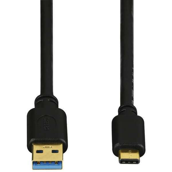 HAMA USB-A m USB-C m 3.0 0.75m pozl 322906