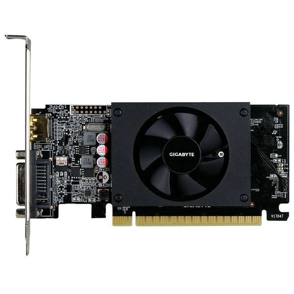 GIGABYTE nVidia GeForce GT 710 2GB 64bit GV-N710D5-2GL rev 1.0