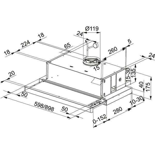 FRANKE FTC 612 XS