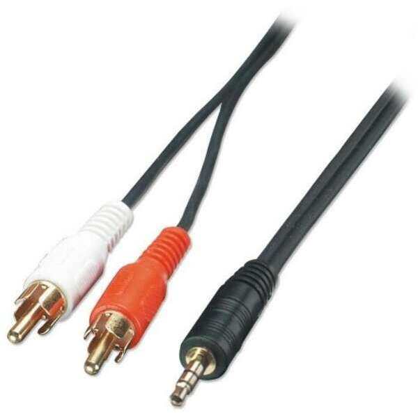 LINKOM 3.5mm STEREO JACK NA 2 RCA JACK 5m