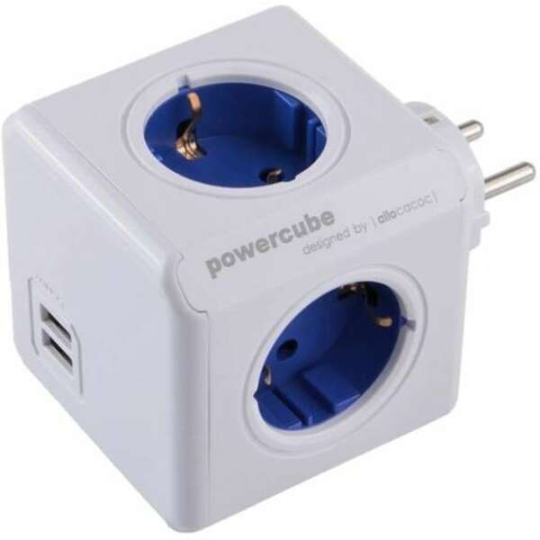 ALLOCACOC POWERCUBE 4XSCH2XUSB 1202BL