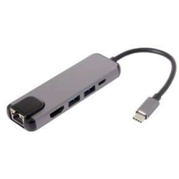 LINKOM TIP-C na HDMI+2xUSB 3.0+TIP C+RJ45