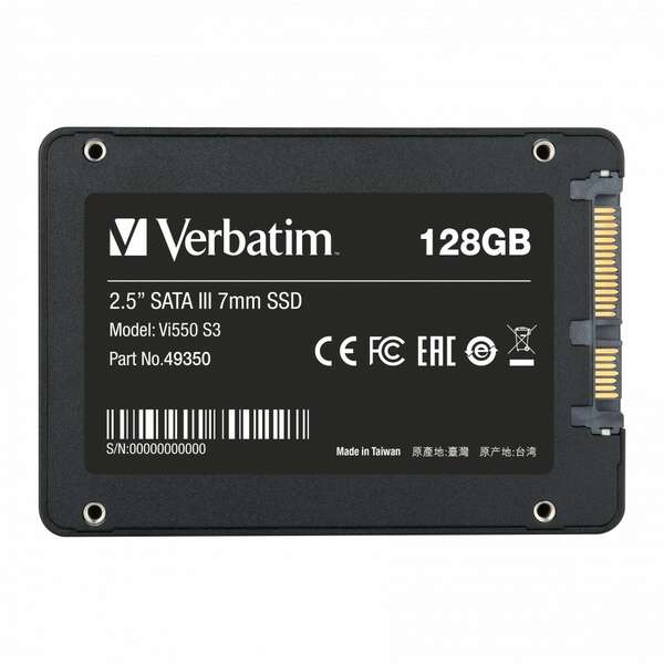 VERBATIM SSD 128GB Vi550 S3 49350