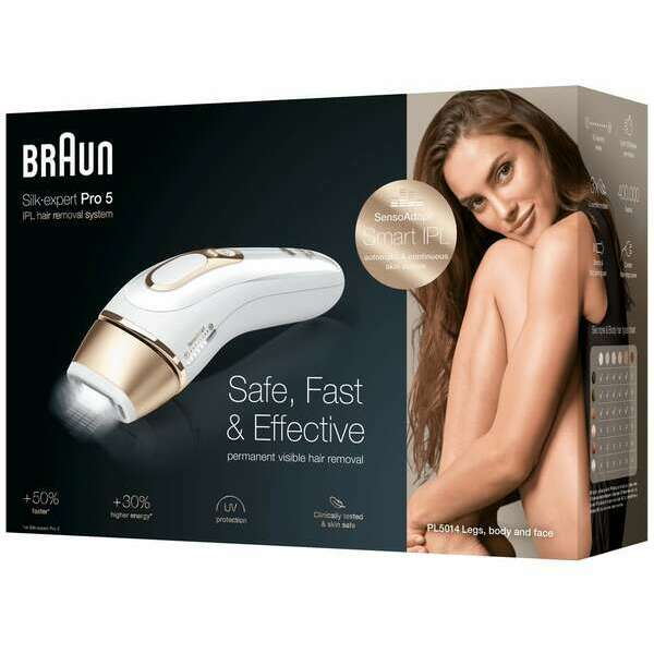 BRAUN IPL PL5014 WHT/GOLD BOX