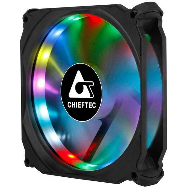 CHIEFTEC Set Ventilatora Tornado RGB CF-3012-RGB 120x120x25mm 3kom