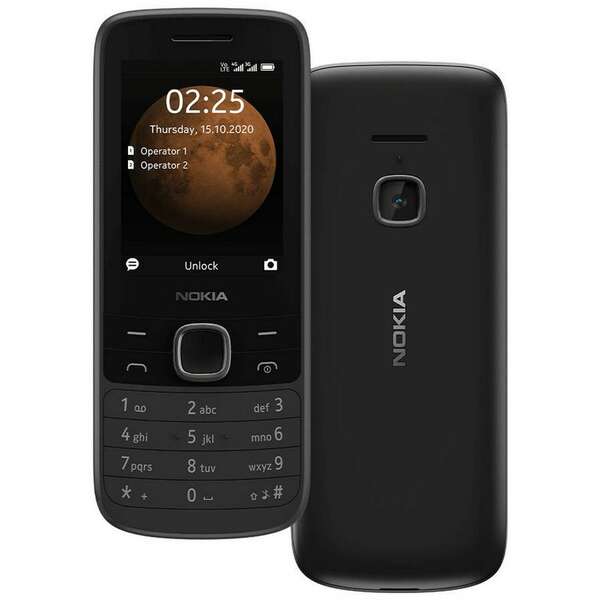 NOKIA 225 4G DS Black DS