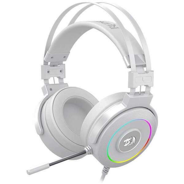 REDRAGON LAMIA 2 H320 RGB GAMING HEADSET WITH STAND-WHITE