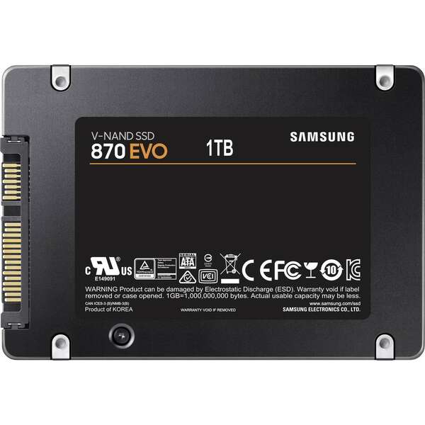 SAMSUNG SSD 500GB 870 EVO MZ-77E500B