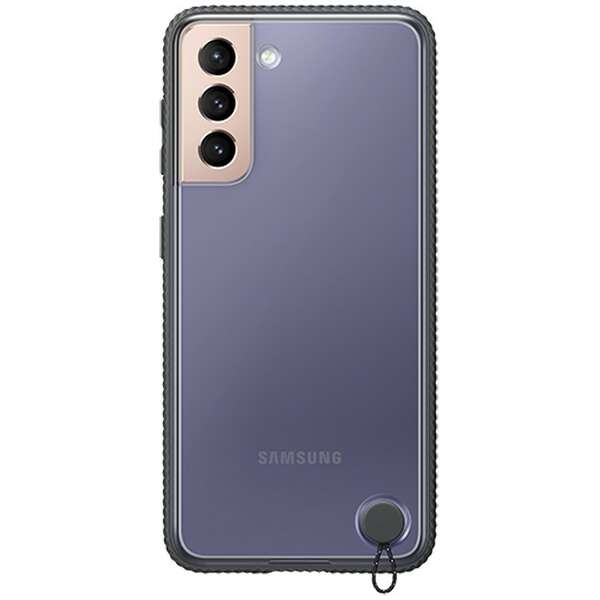 SAMSUNG CLEAR PROTECTIVE MASKA S21+ CRNA