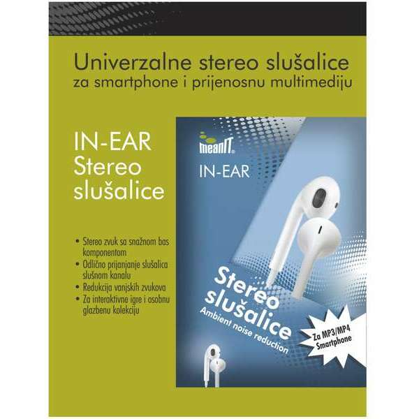 MEANIT SLUNI4 STEREO SLUSALICE