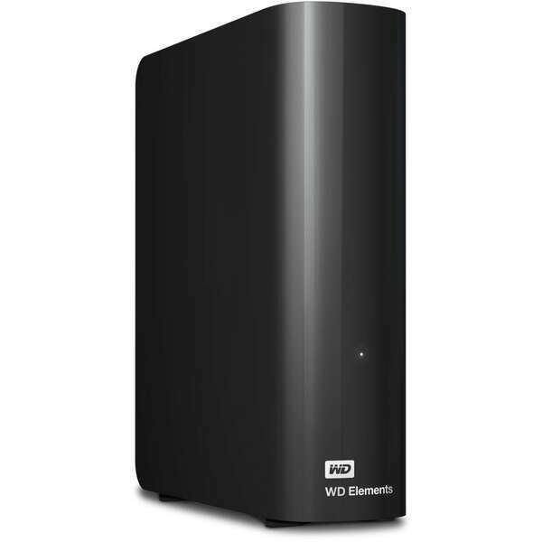 WESTERN DIGITAL Eksterni HDD 4TB - Elements desktop - WDBWLG0040HBK -