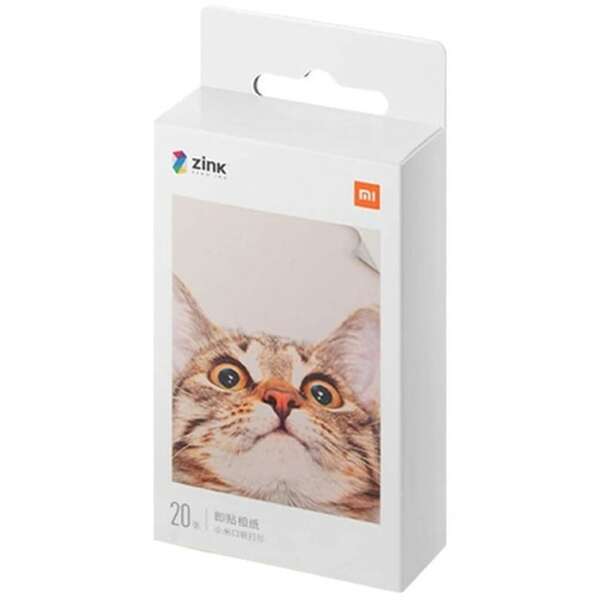 Xiaomi mi portable Phote Printer Paper 2x3-inch 20-sheets