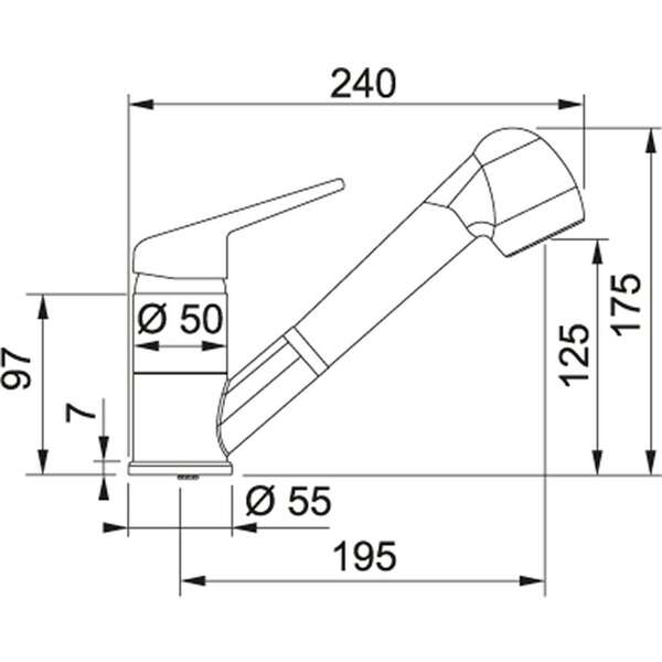 FRANKE NOVARA PLUS-D HROM 115.0347.111