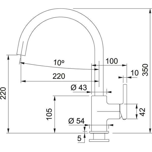 FRANKE LINA-XL KAMENO SIVA 115.0626.022