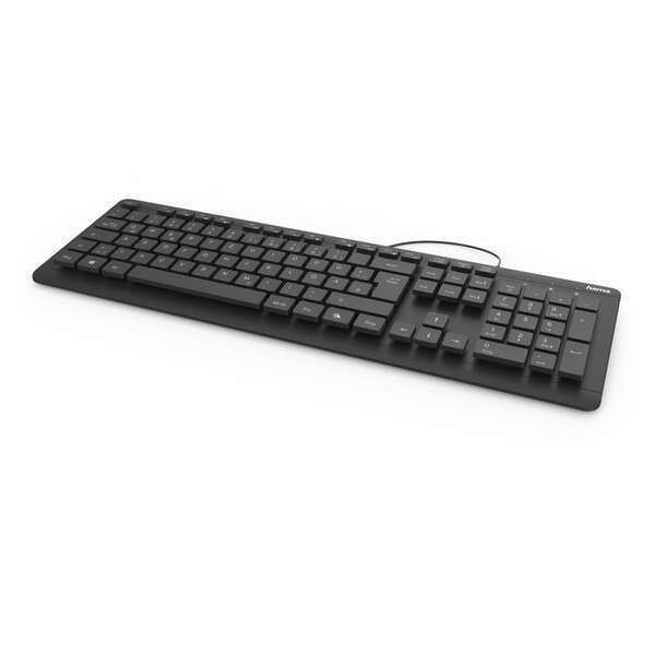 HAMA KC-600 vodootporna tastatura crna