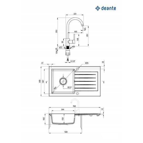 DEANTE SET ZQZBS113