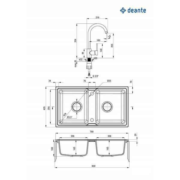 DEANTE SET ZQZA7203