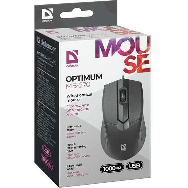 Defender Optimum MB-270 1000dpi