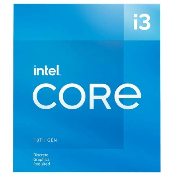 INTEL Core i3-10105 4 cores 3.7GHz (4.4GHz) Box