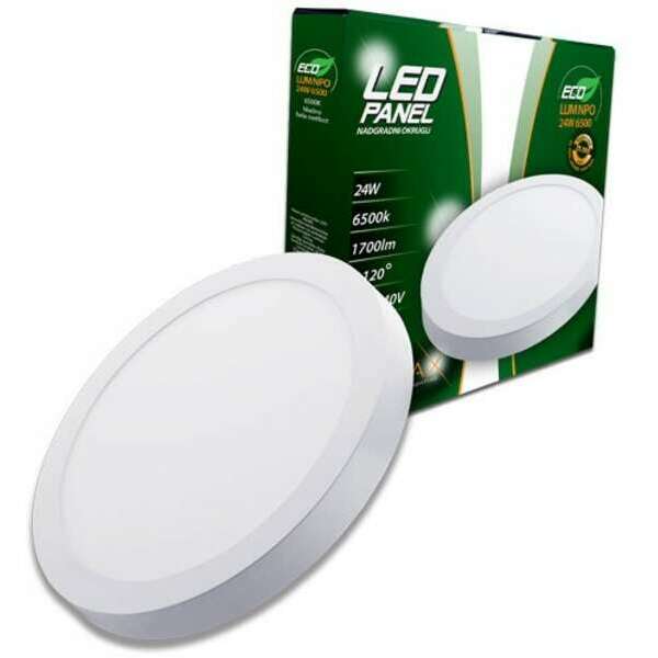LUMAX ECO LUMNPO-24W 6500K Nadgradni-Okrugli 1700lm