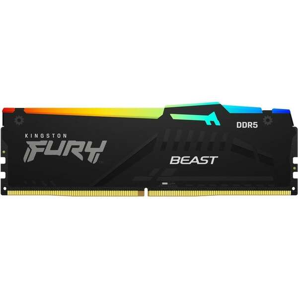 KINGSTON DIMM DDR5 16GB 6000MT/s KF560C40BBA-16 Fury Beast RGB