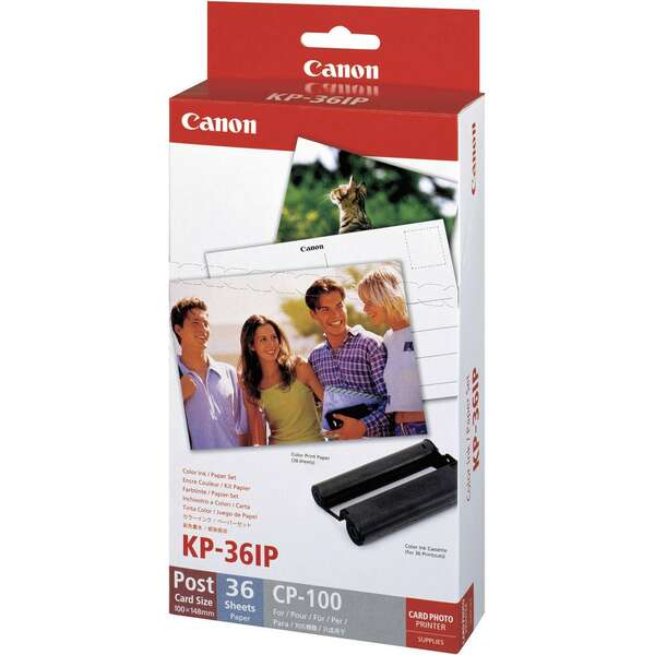 CANON kolor toner + foto papir set - KP-36IP