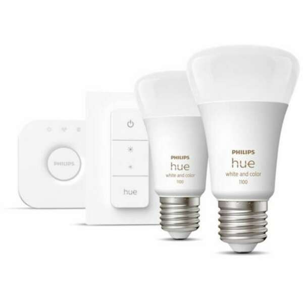 PHILIPS HueWCA 9W A60 E27 2set sw EU 75W