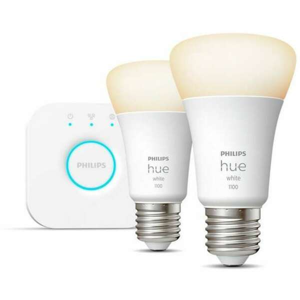 PHILIPS HueW 9.5W A60 E27 2set EU 75W