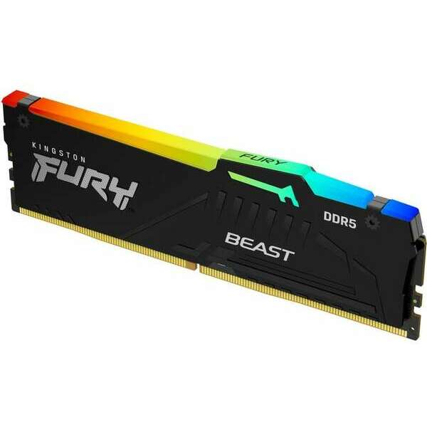 KINGSTON DIMM DDR5 8GB 5200MT/s KF552C40BBA-8 Fury Beast RGB black