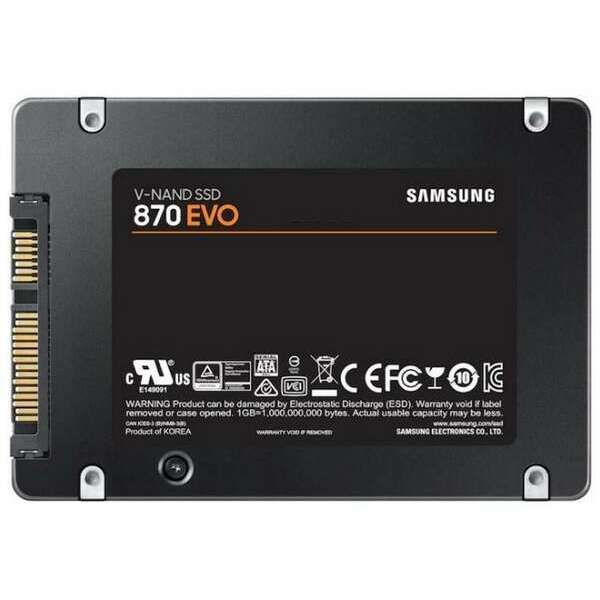 SAMSUNG 2TB SATA III MZ-77E2T0B 870 EVO Series SSD