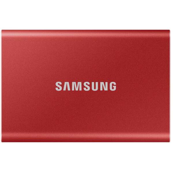 SAMSUNG Portable T7 2TB crveni eksterni SSD MU-PC2T0R