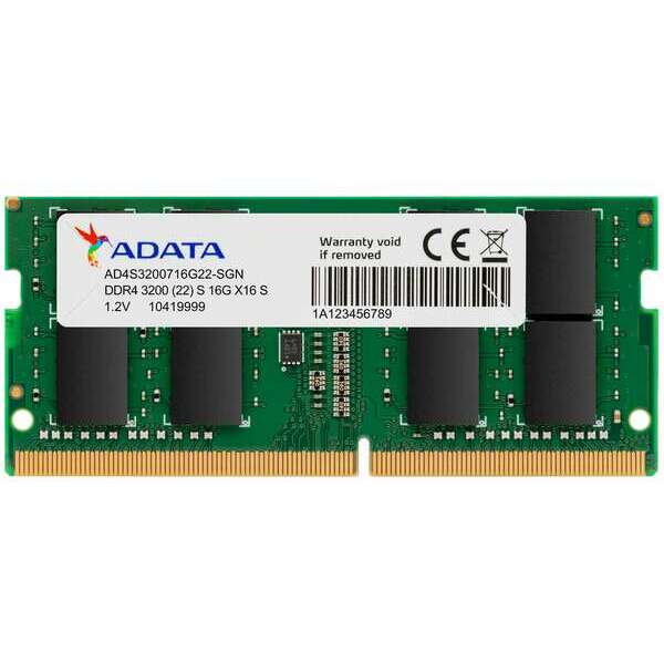 A-DATA SODIMM DDR4 8GB 3200Mhz AD4S32008G22-SGN