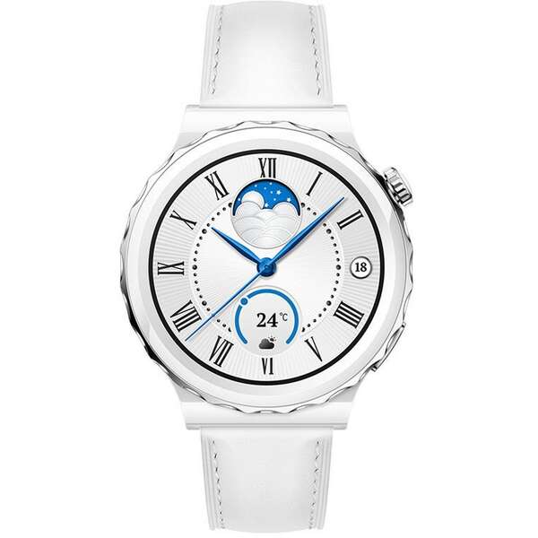 HUAWEI Watch GT 3 Pro 43mm White Leather (Frigga-B19V)