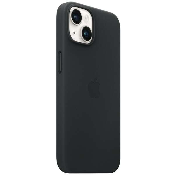 APPLE iPhone 14 Leather Case with MagSafe - Midnight mpp43zm/a 