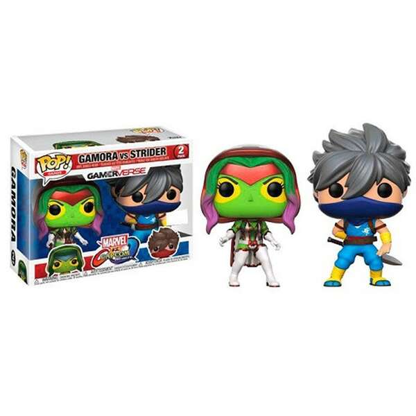 FUNKO Capcom vs Marvel POP Vinyl 2-Pack Gamora vs Strider (Player 2)