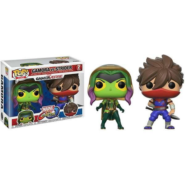 FUNKO Capcom vs Marvel POP Vinyl 2-Pack Gamora vs Strider