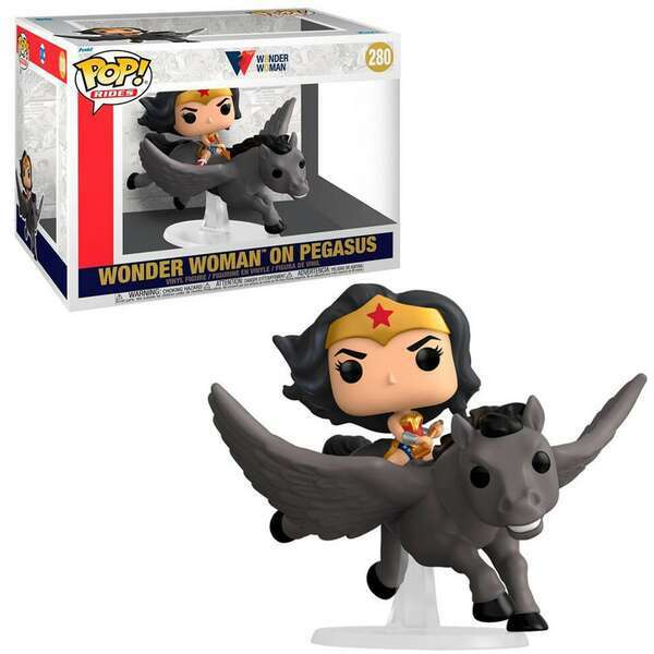 FUNKO WW 80th POP Ride SUPDLX-WW On Pegasus