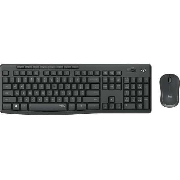 LOGITECH MK295 Silent Wireless Desktop Graphite YU 920-009809