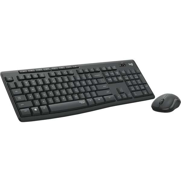 LOGITECH MK295 Silent Wireless Desktop Graphite YU 920-009809