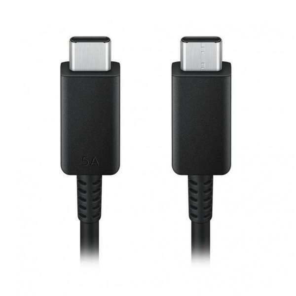 SAMSUNG EP-DX510-JBE USB-C na USB-C 1.8m 5A crni