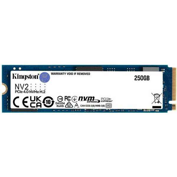 KINGSTON 250G NV2 M.2 2280 PCIe 4.0 NVMe SSD