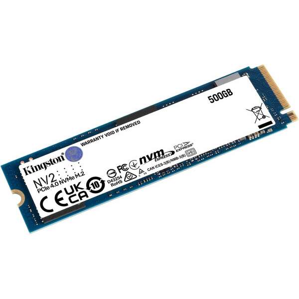 KINGSTON 500G NV2 M.2 2280 PCIe 4.0 NVMe SSD