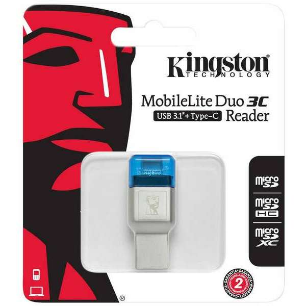 KINGSTON citac kartica MobileLite DUO 3C, fcr-ml3c