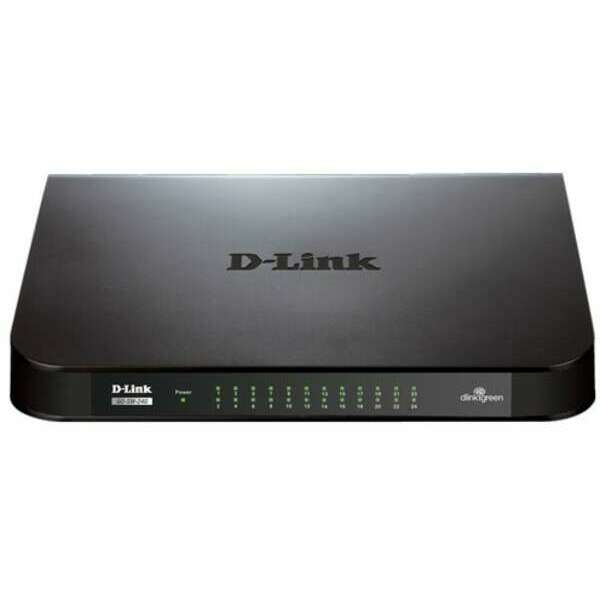 D-LINK Switch 24-Port Gigabit Easy Desktop GO-SW-24G/E