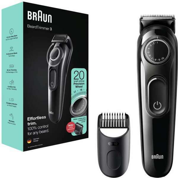 BRAUN BT3322  BLK/BLK