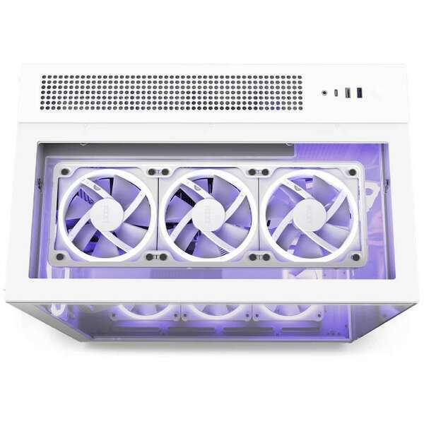 NZXT H9 Elite belo (CM-H91EW-01)